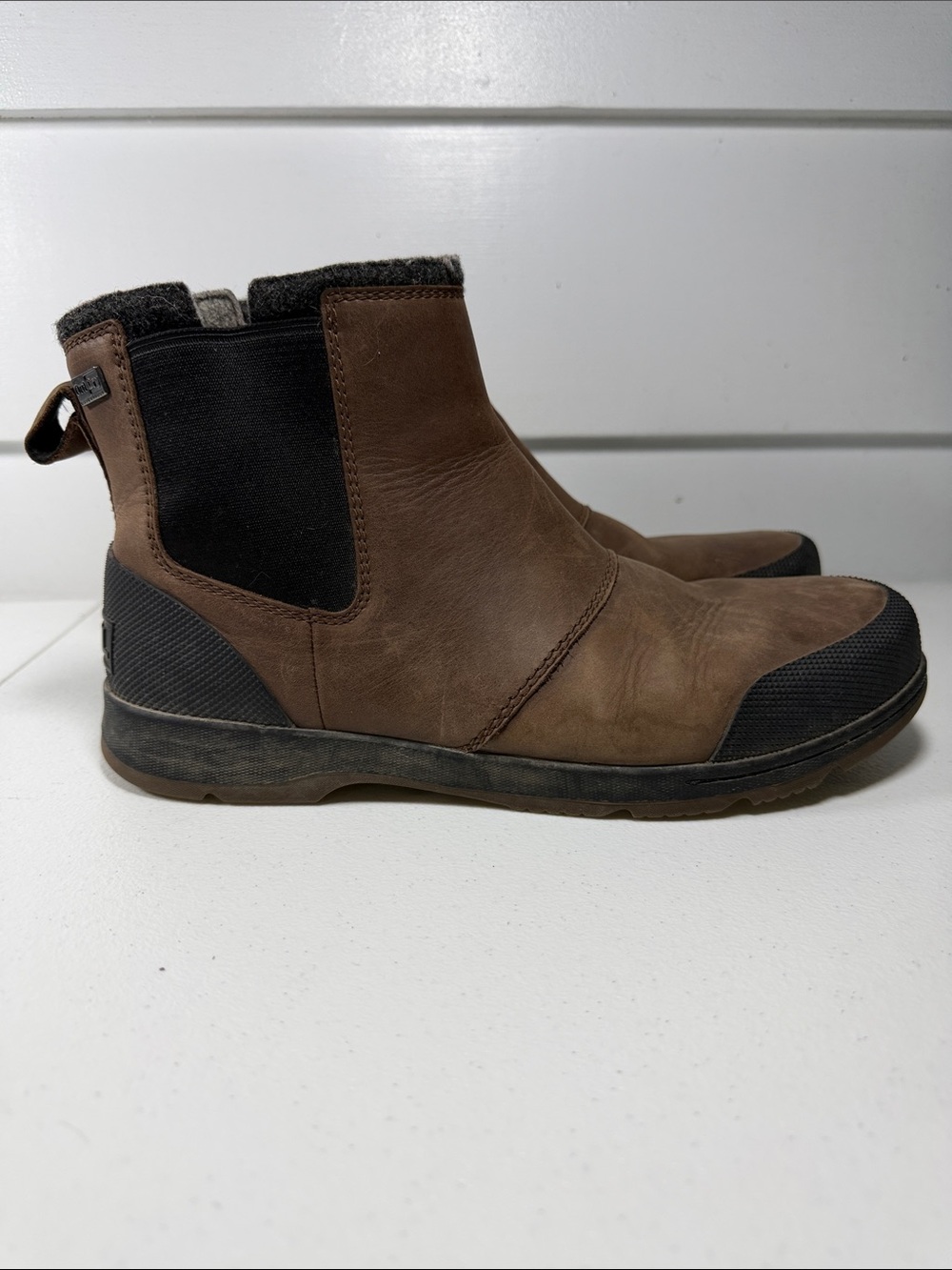 Sorel Ankeny II Chelsea OD Insulated Waterproof Ankle Boots Tobacco EU 42 US 9